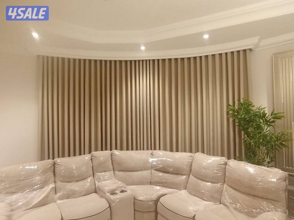 تفصال وتركيب جميع انواع الستائر ويفي لينن رول عازل للشمس10