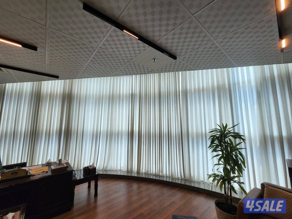 تفصال وتركيب جميع انواع الستائر ويفي لينن رول عازل للشمس11