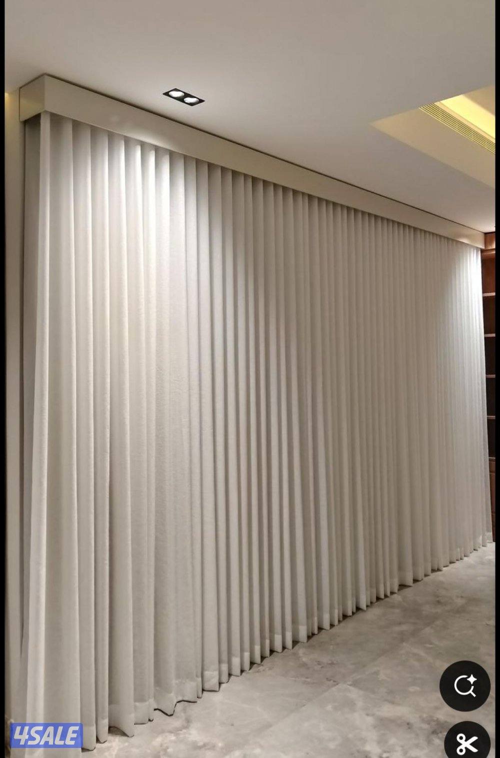 تفصال وتركيب جميع انواع الستائر ويفي لينن رول عازل للشمس15