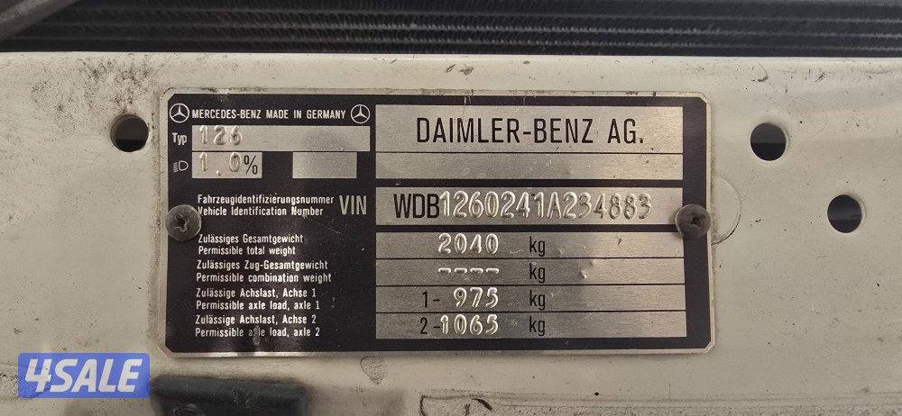 للبيع  مرسيدس كلاسك 19867