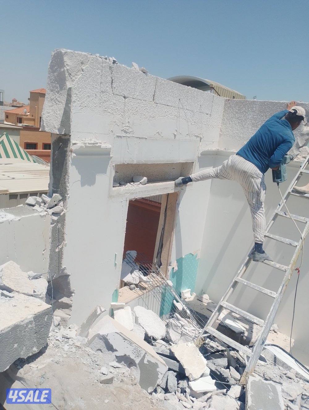 مقاولات عامه وهدام وتكسير وقص الخرسانه مقاول ابومحمد10