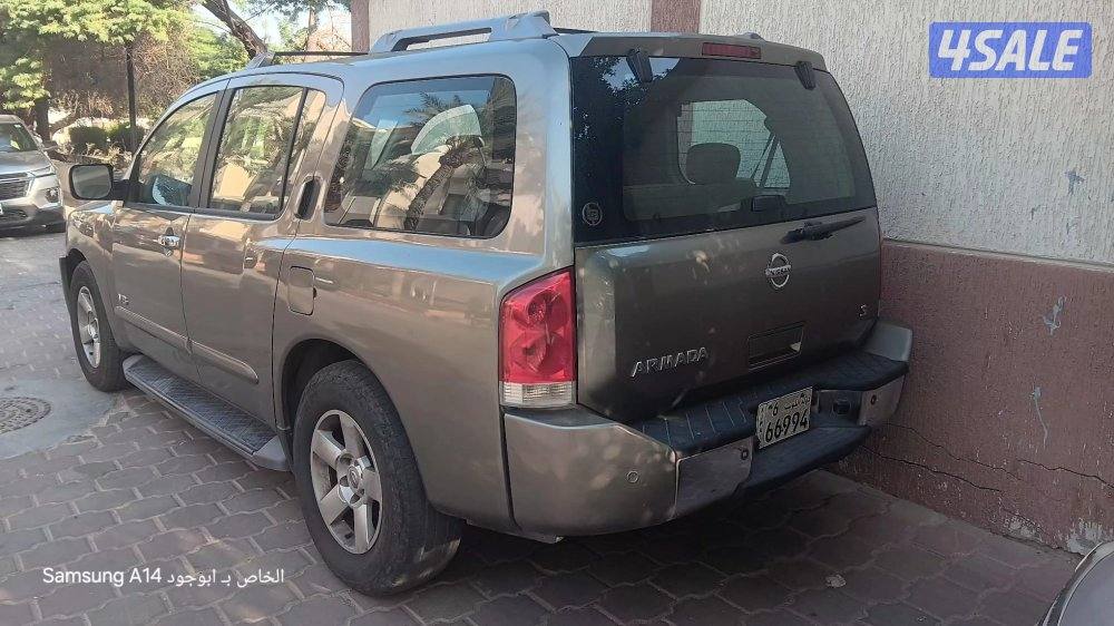 نيسان ارمادا نظيفه جدا وع الشرط6