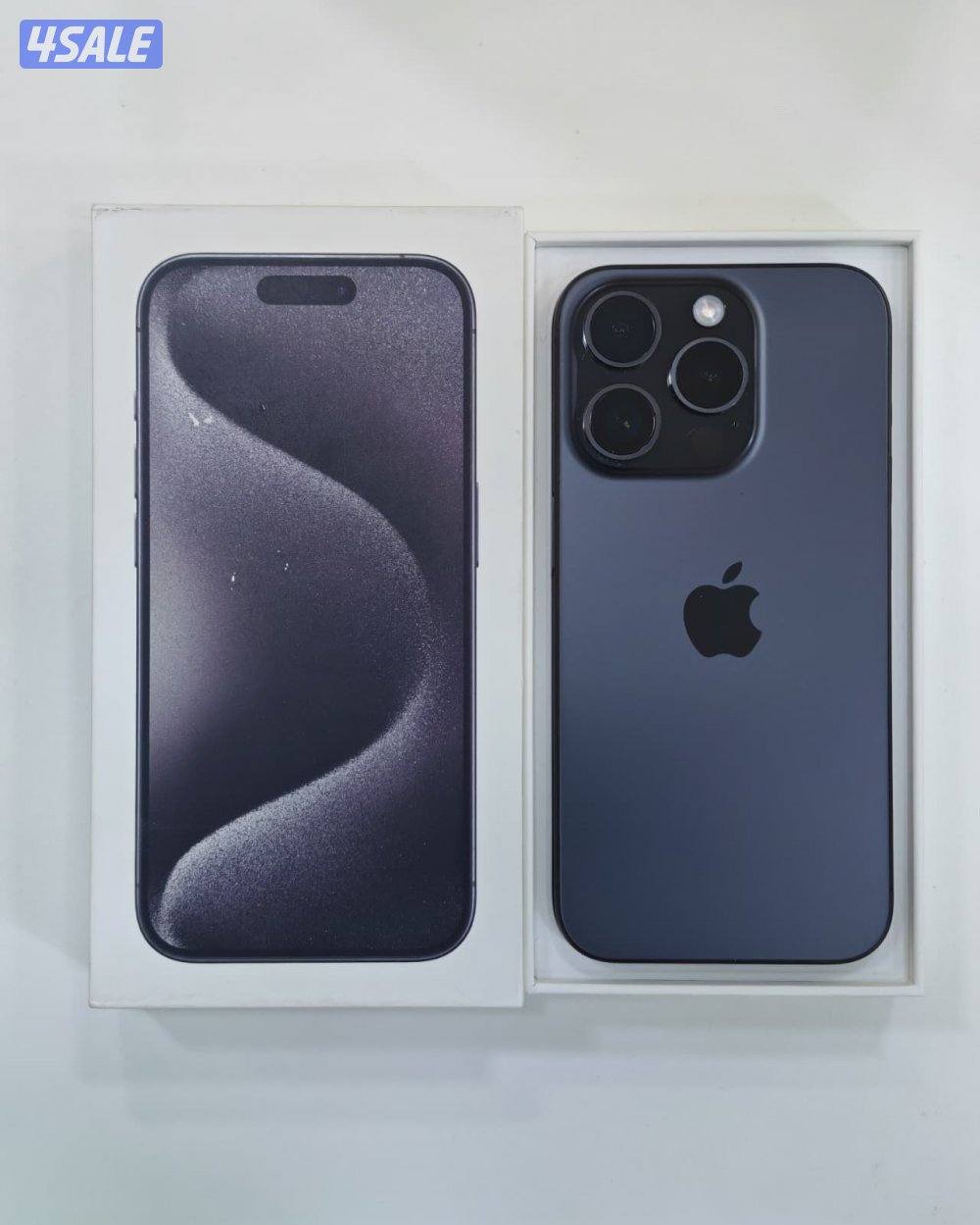 آيفون 15 برو – 256 جيجابايت – أسود – iPhone 15 Pro 256GB Black0