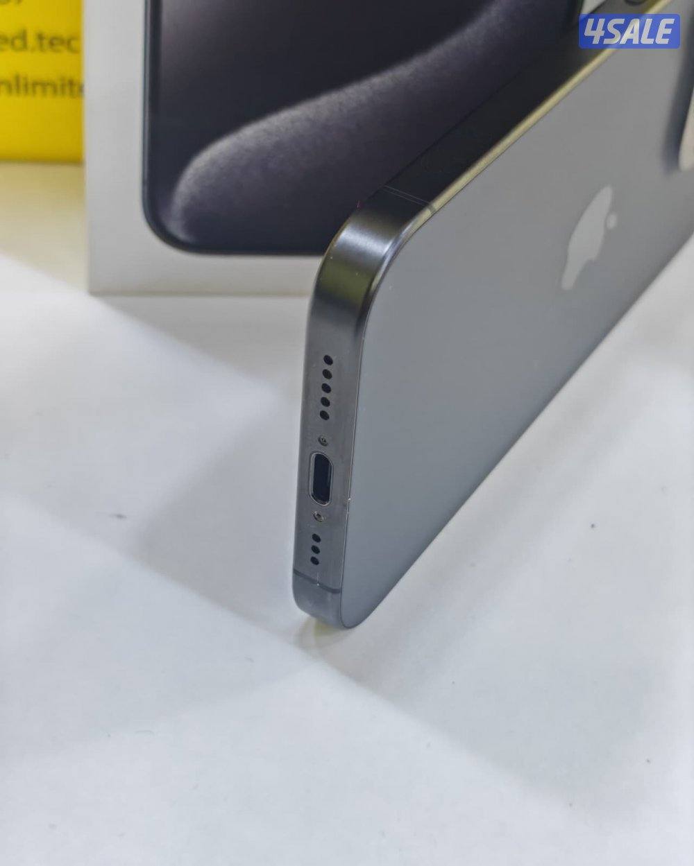 آيفون 15 برو – 256 جيجابايت – أسود – iPhone 15 Pro 256GB Black1