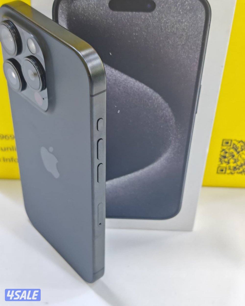 آيفون 15 برو – 256 جيجابايت – أسود – iPhone 15 Pro 256GB Black4