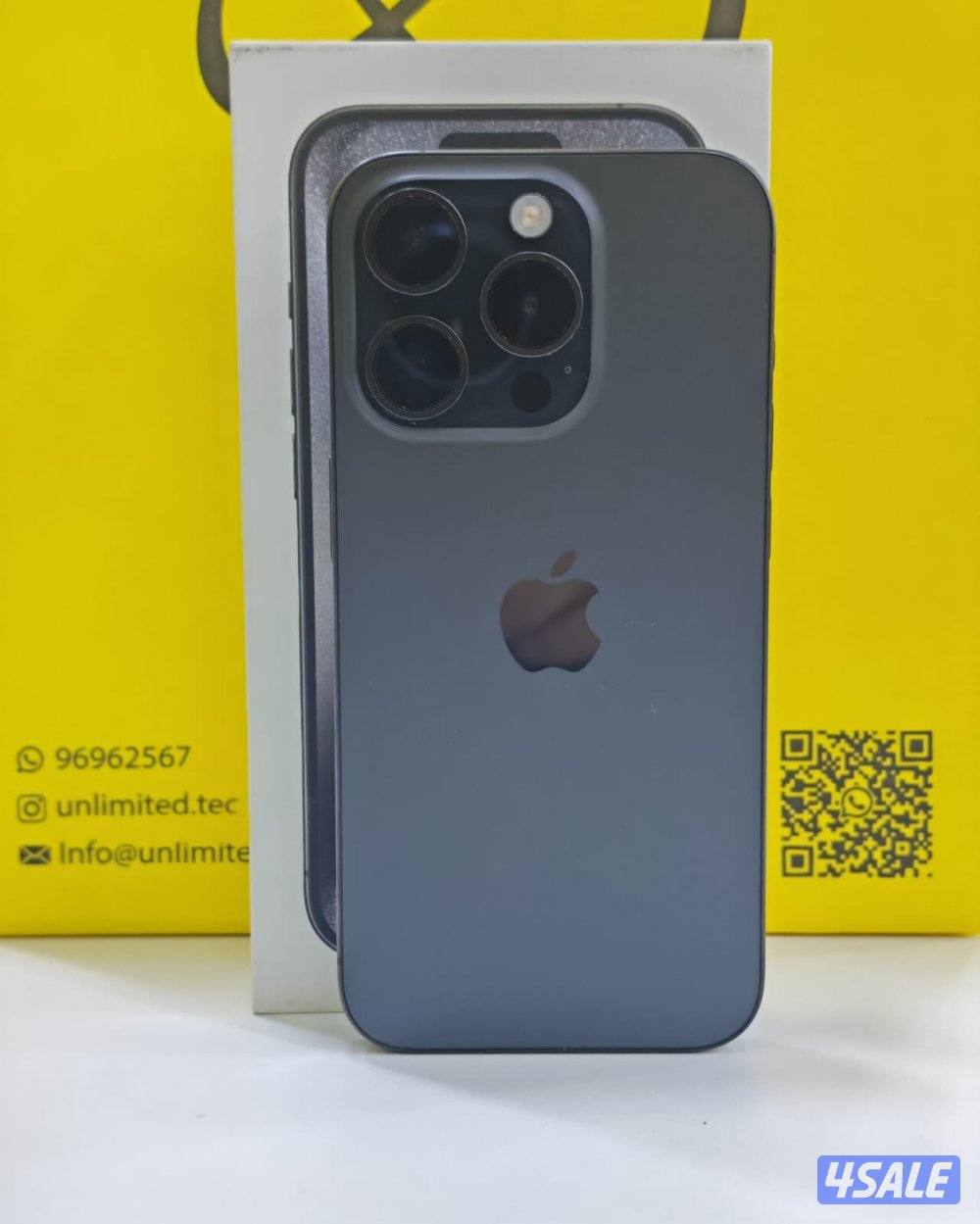 آيفون 15 برو – 256 جيجابايت – أسود – iPhone 15 Pro 256GB Black6