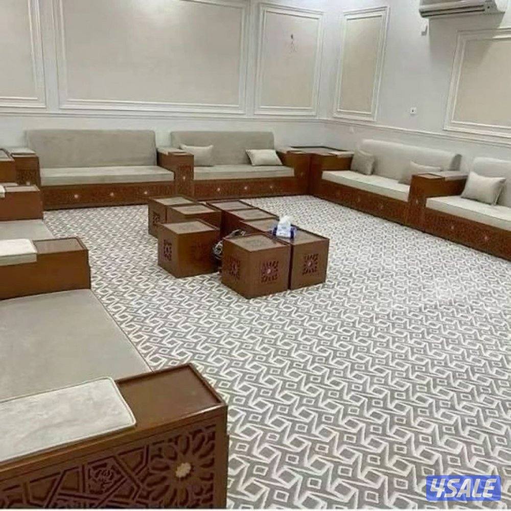 تفصال مساند ظهر ومراكي + كنب حسب الطلب وسجاد ساده قص4