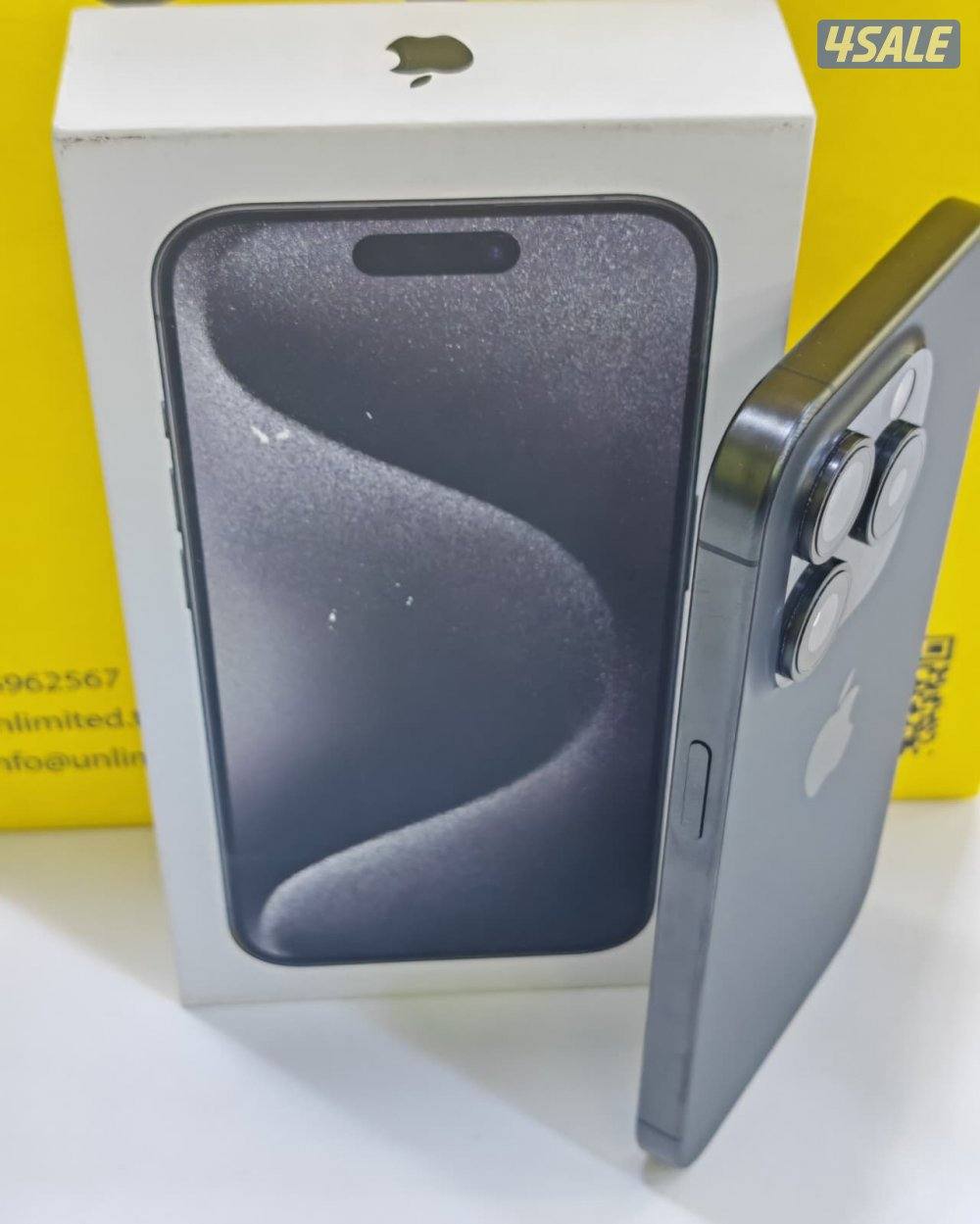 آيفون 15 برو – 256 جيجابايت – أسود – iPhone 15 Pro 256GB Black7