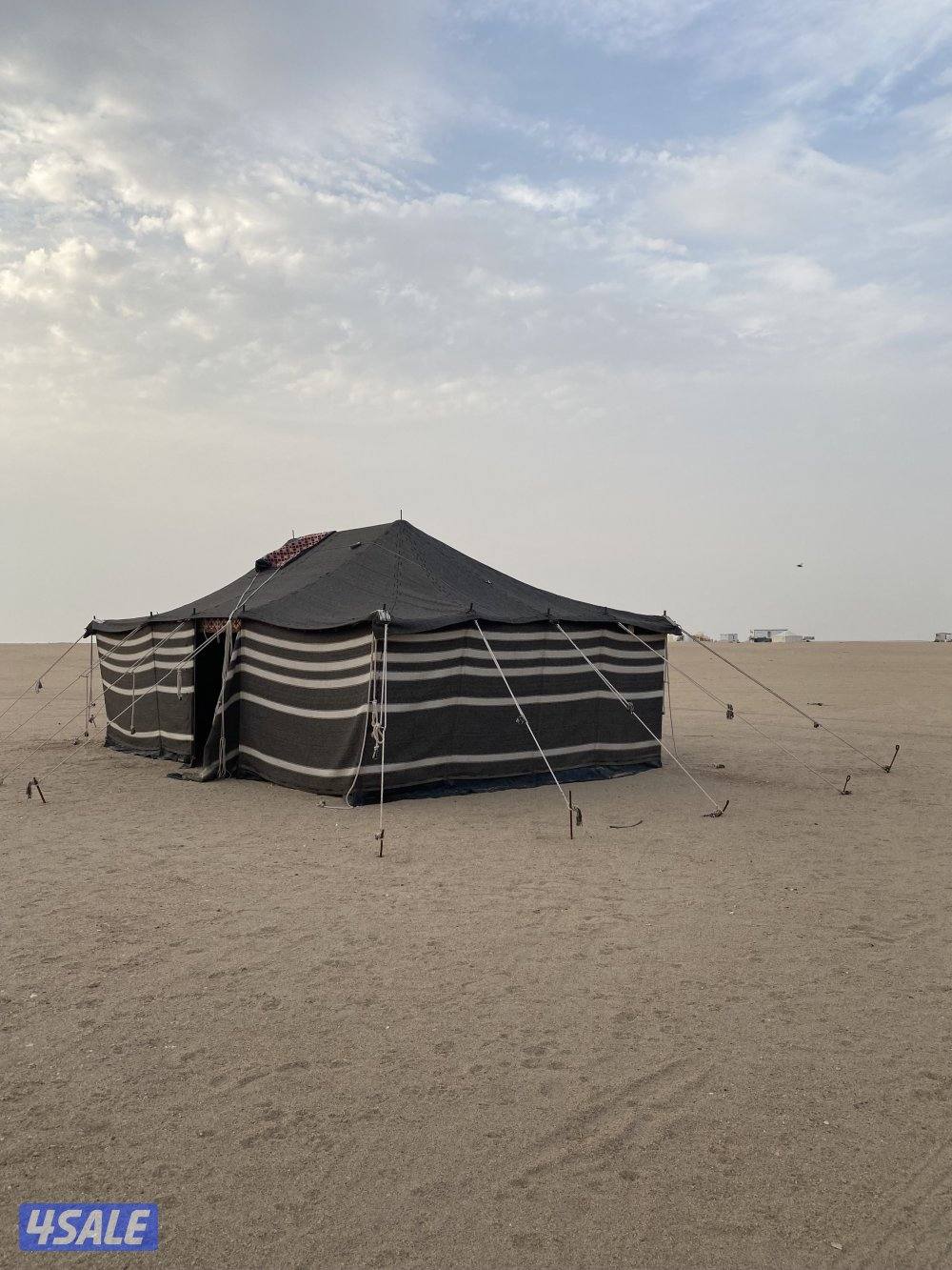 بيت شعر مبطن ونظيف وملبس طربال من داخل ومخيط1