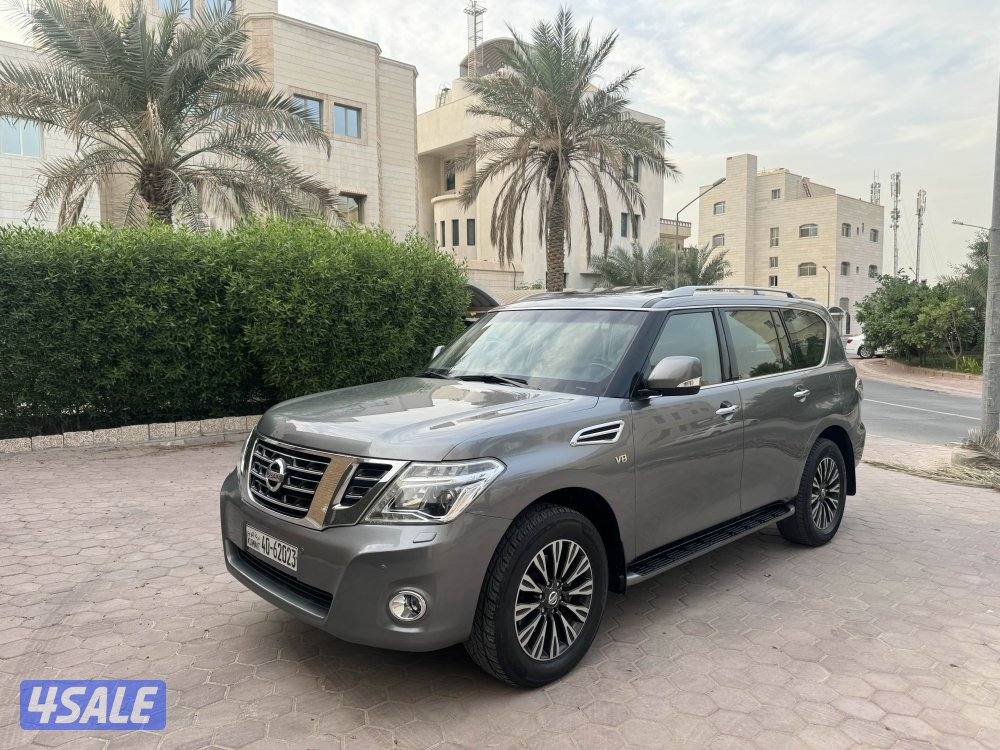 للبيع باترول V8 تيتانيوم موديل 2017 بحالة الوكاله0