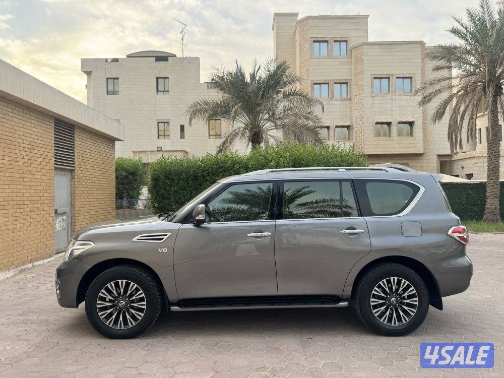 للبيع باترول V8 تيتانيوم موديل 2017 بحالة الوكاله2