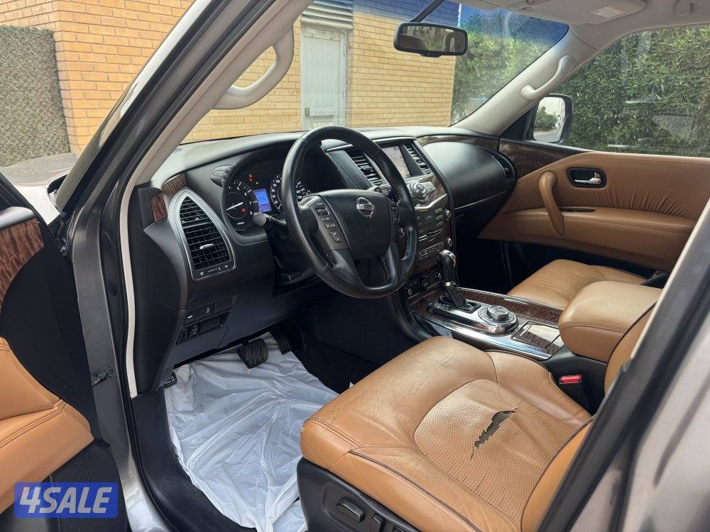 للبيع باترول V8 تيتانيوم موديل 2017 بحالة الوكاله7