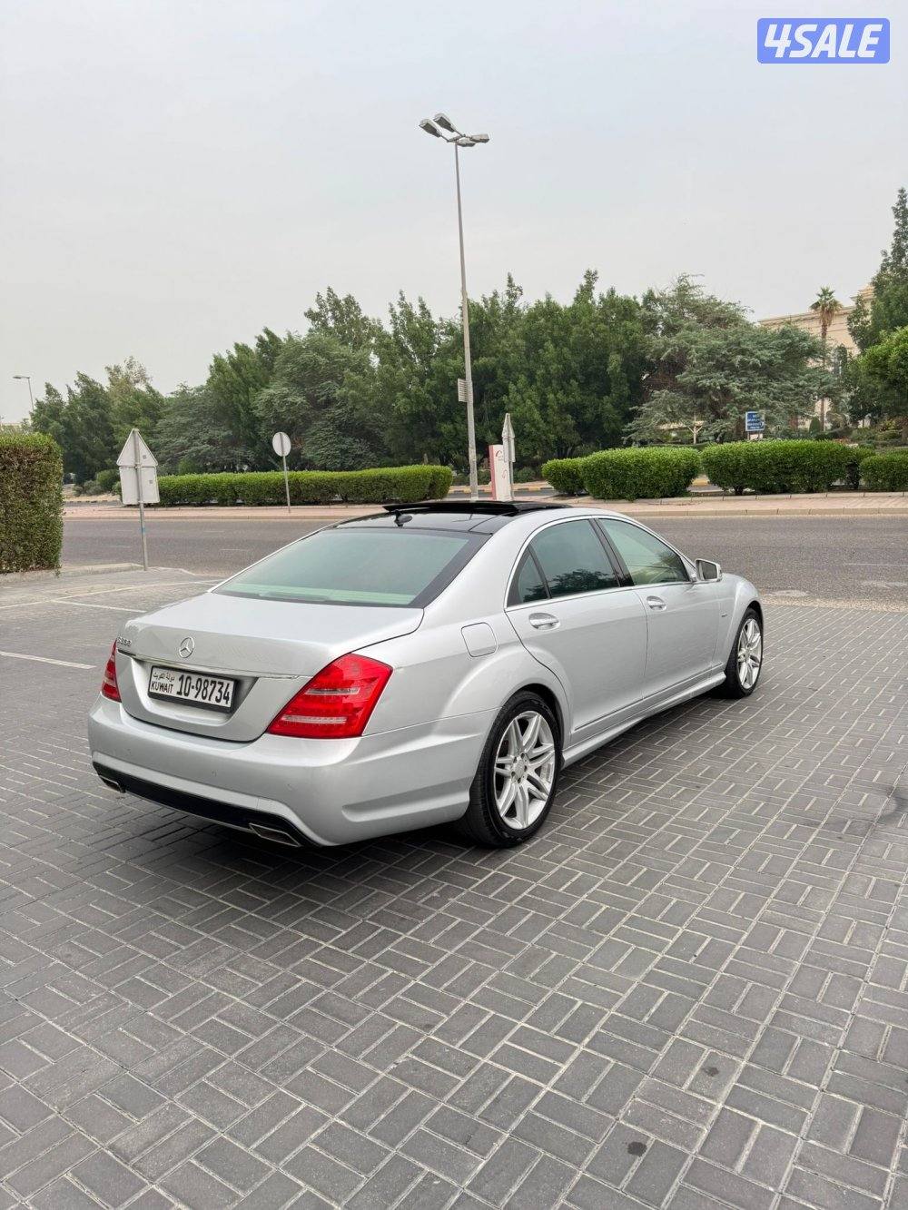 مرسيدس s350 موديل 2012 صبغ الوكاله4
