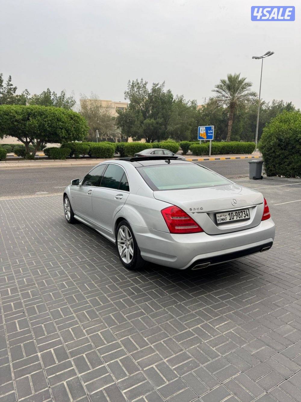 مرسيدس s350 موديل 2012 صبغ الوكاله5