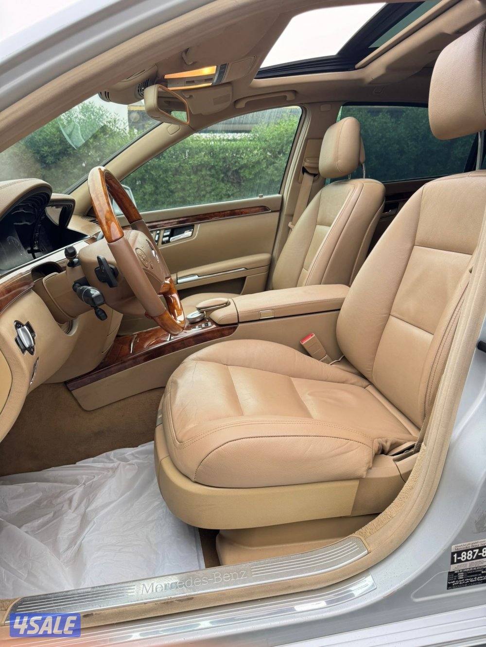 مرسيدس s350 موديل 2012 صبغ الوكاله6