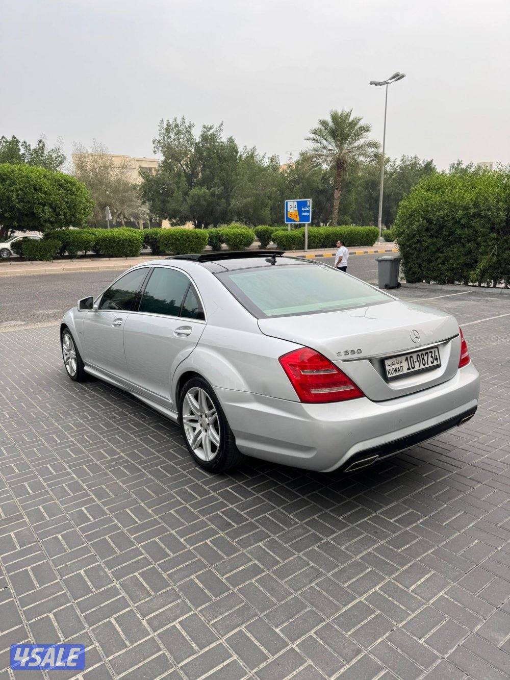 مرسيدس s350 موديل 2012 صبغ الوكاله9