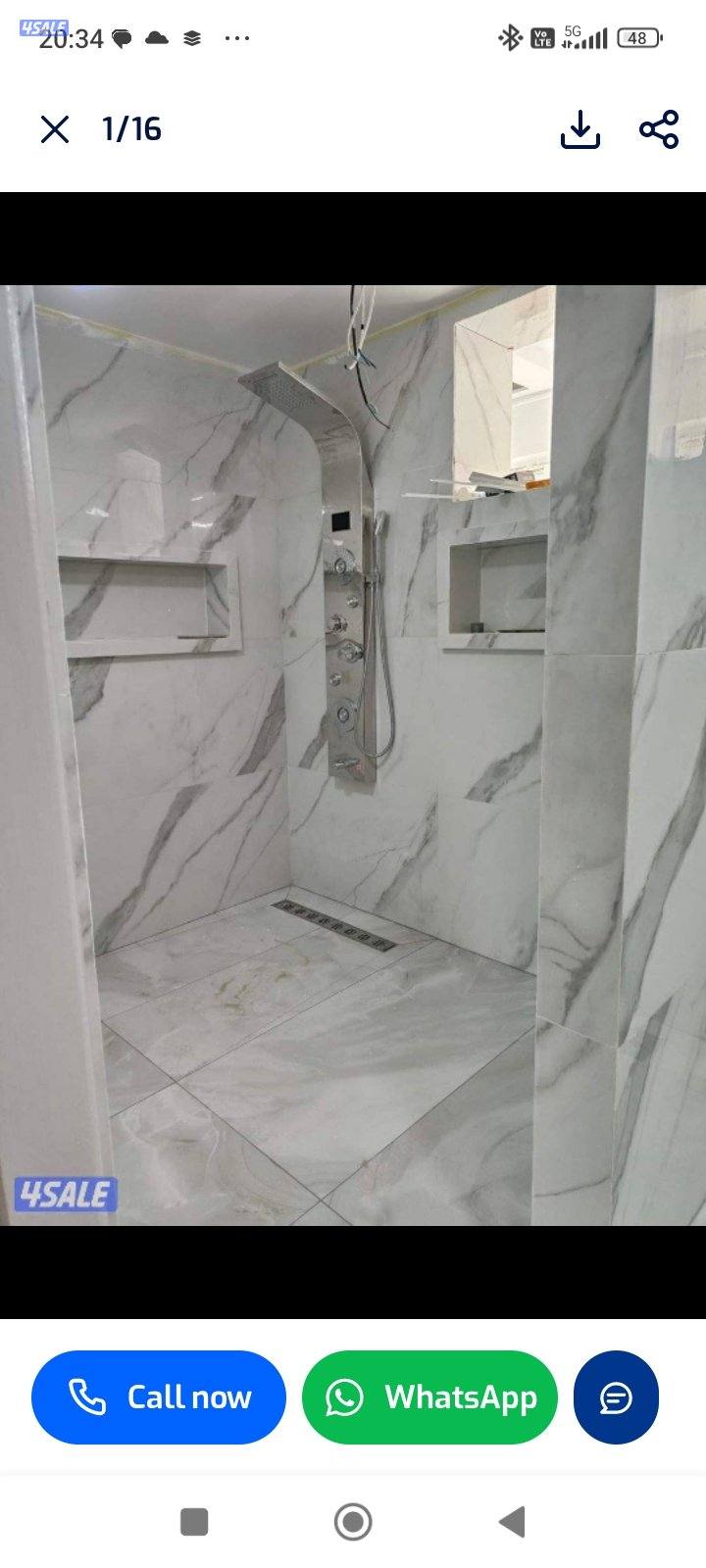 تركيب سيراميك ورخام وكاشي تكسير وتركيب سيراميك حمامات وأرضية6