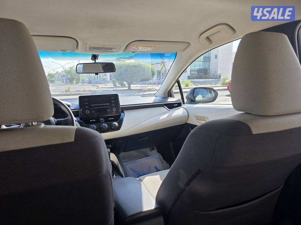 كورولا موديل ٢٠٢١ ممشي ١٣٩ شرط الفحص قير مكينه شاصي(بودي اصباغ متفرقة)0