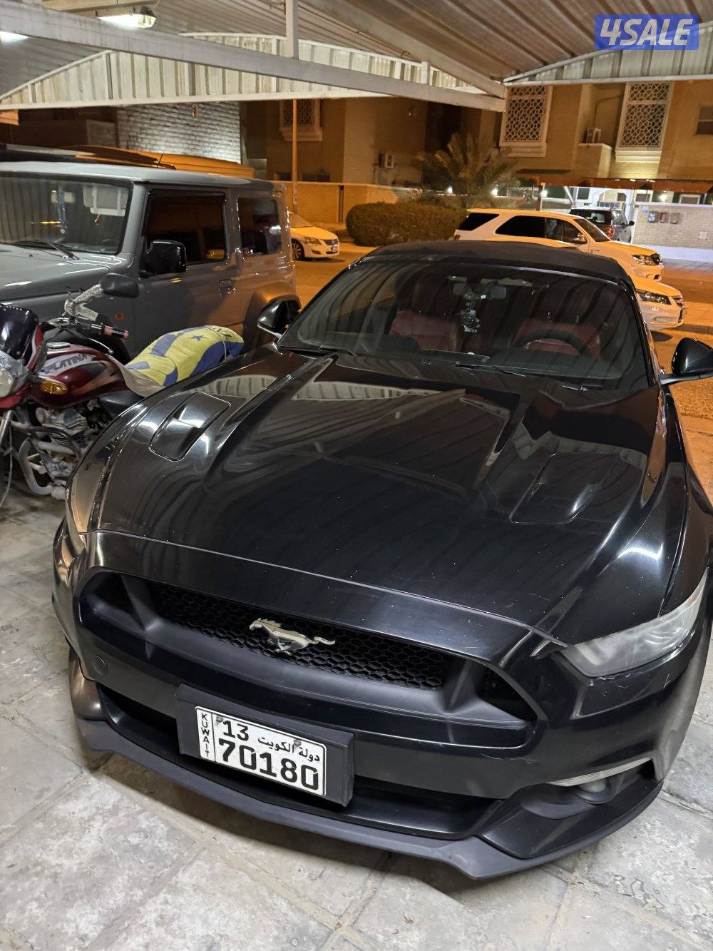 موستنج جي تي كشف 8سلندر تماتيك بحاله ممتازه ممشى قليل وارد وكاله4