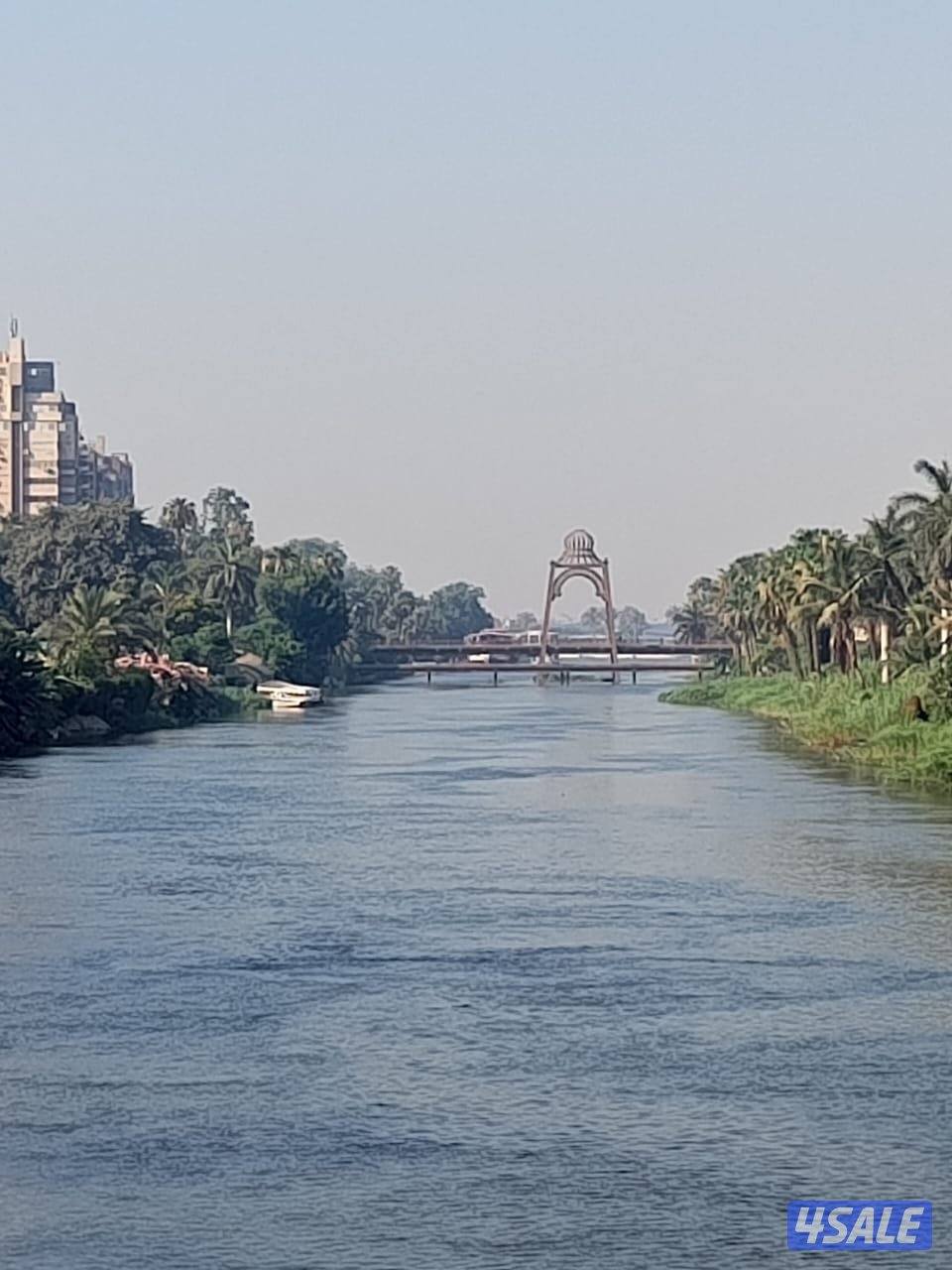 فرصه ذهبيه 💥💥💥 للبيع  او للإيجار الطويل شقه مطله ع النيل مقابل المنيل9