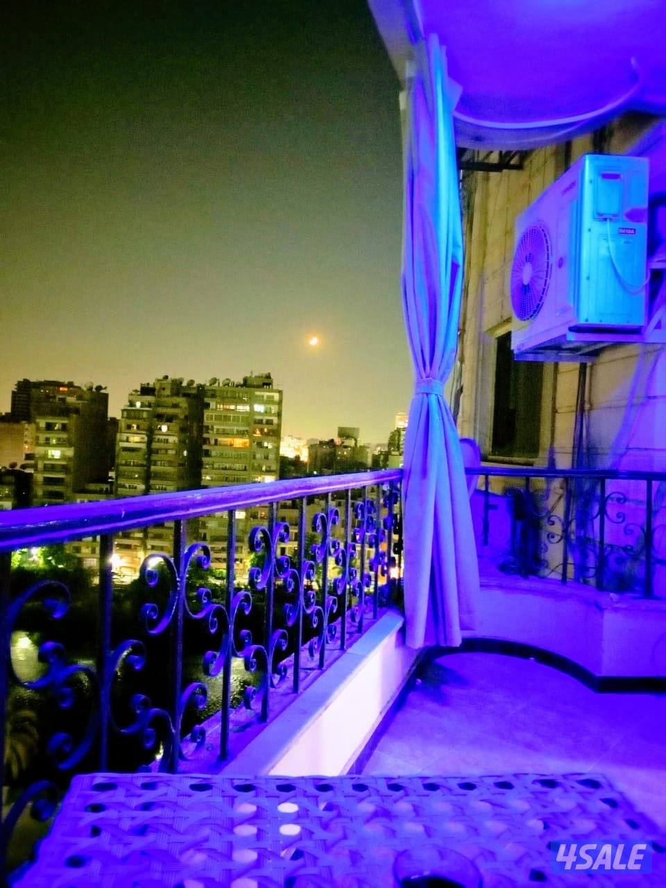 فرصه ذهبيه 💥💥💥 للبيع  او للإيجار الطويل شقه مطله ع النيل مقابل المنيل10