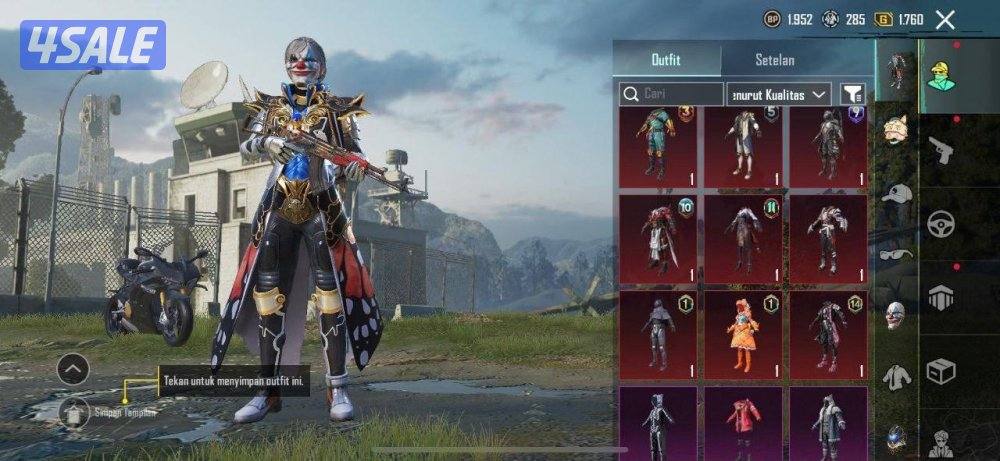 حسابات ببجي منوعه ~ اسلحه وبدله اكسX🔫⭐️7