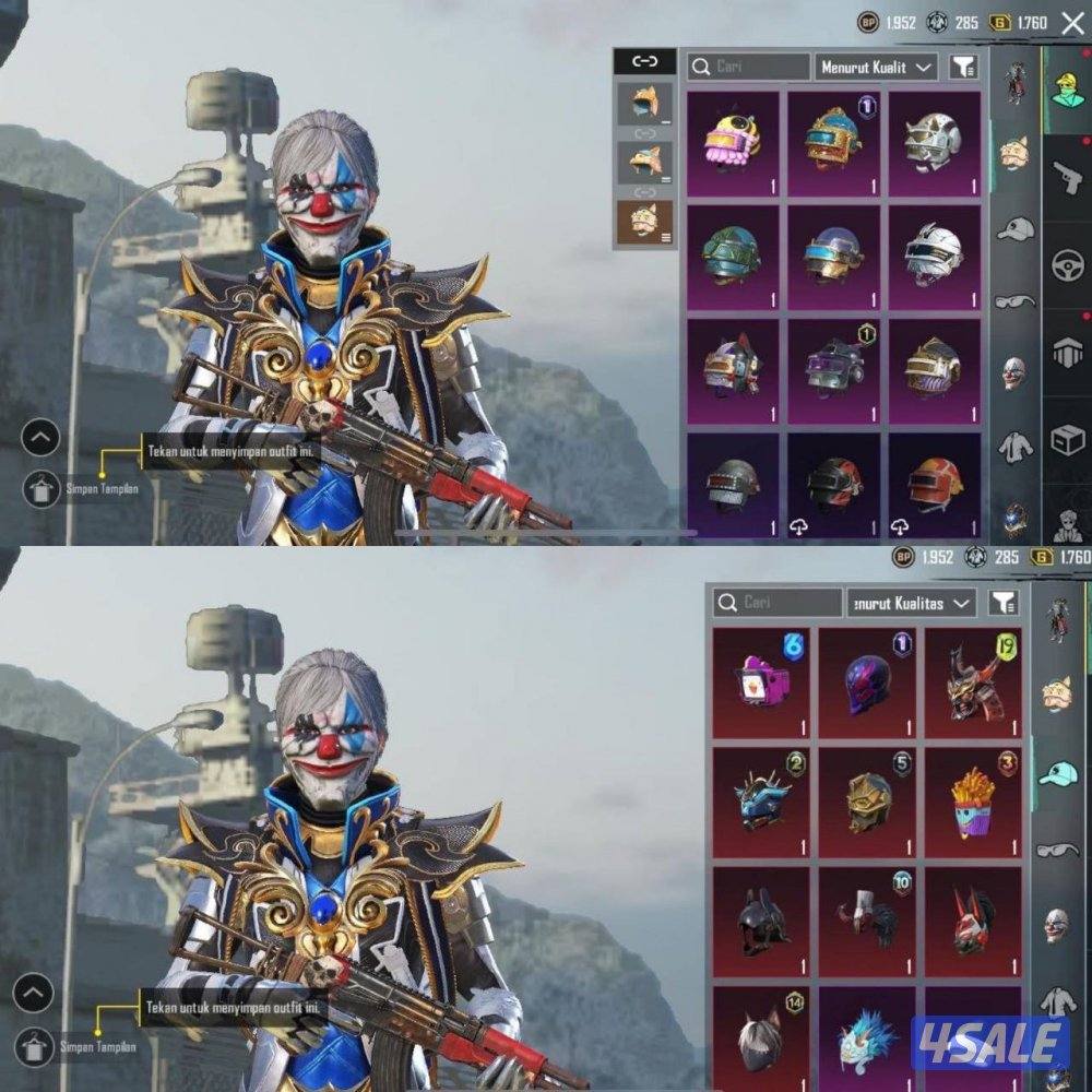 حسابات ببجي منوعه ~ اسلحه وبدله اكسX🔫⭐️9