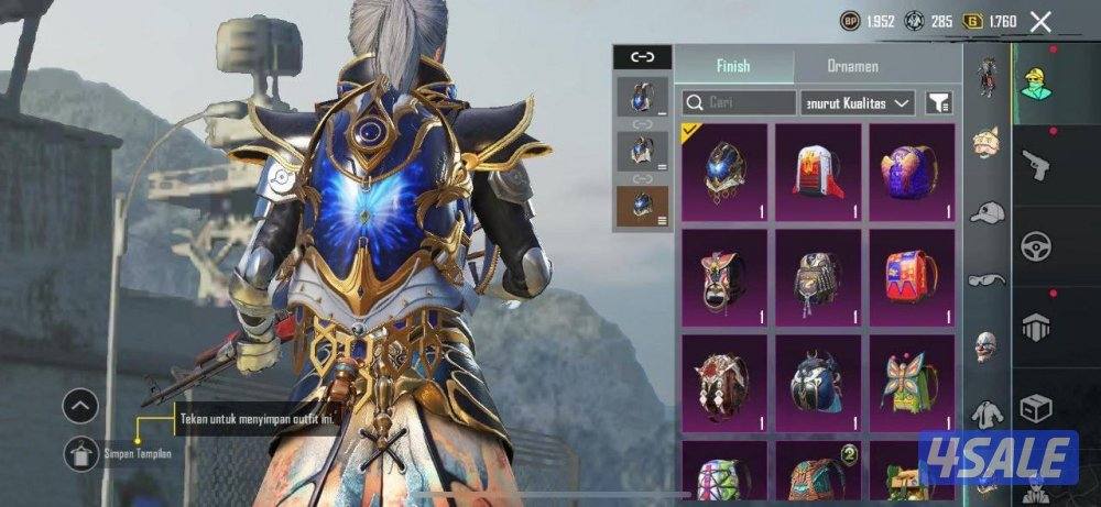 حسابات ببجي منوعه ~ اسلحه وبدله اكسX🔫⭐️8