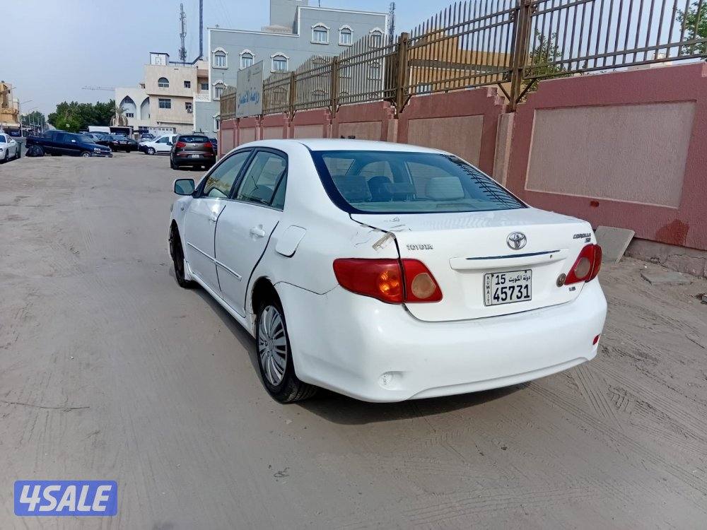 سياره تويوتا كورولا 20099