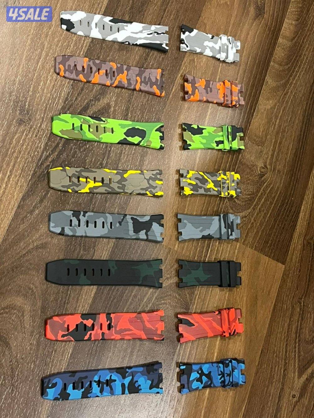 Watches rubber silicone strap8