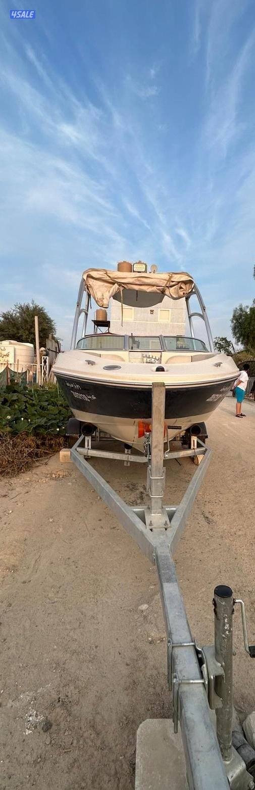 طراد 18.5 قدم سى ري موديل 2008 علية مكينة سوزكي 4ستورك 140 موديل 20210