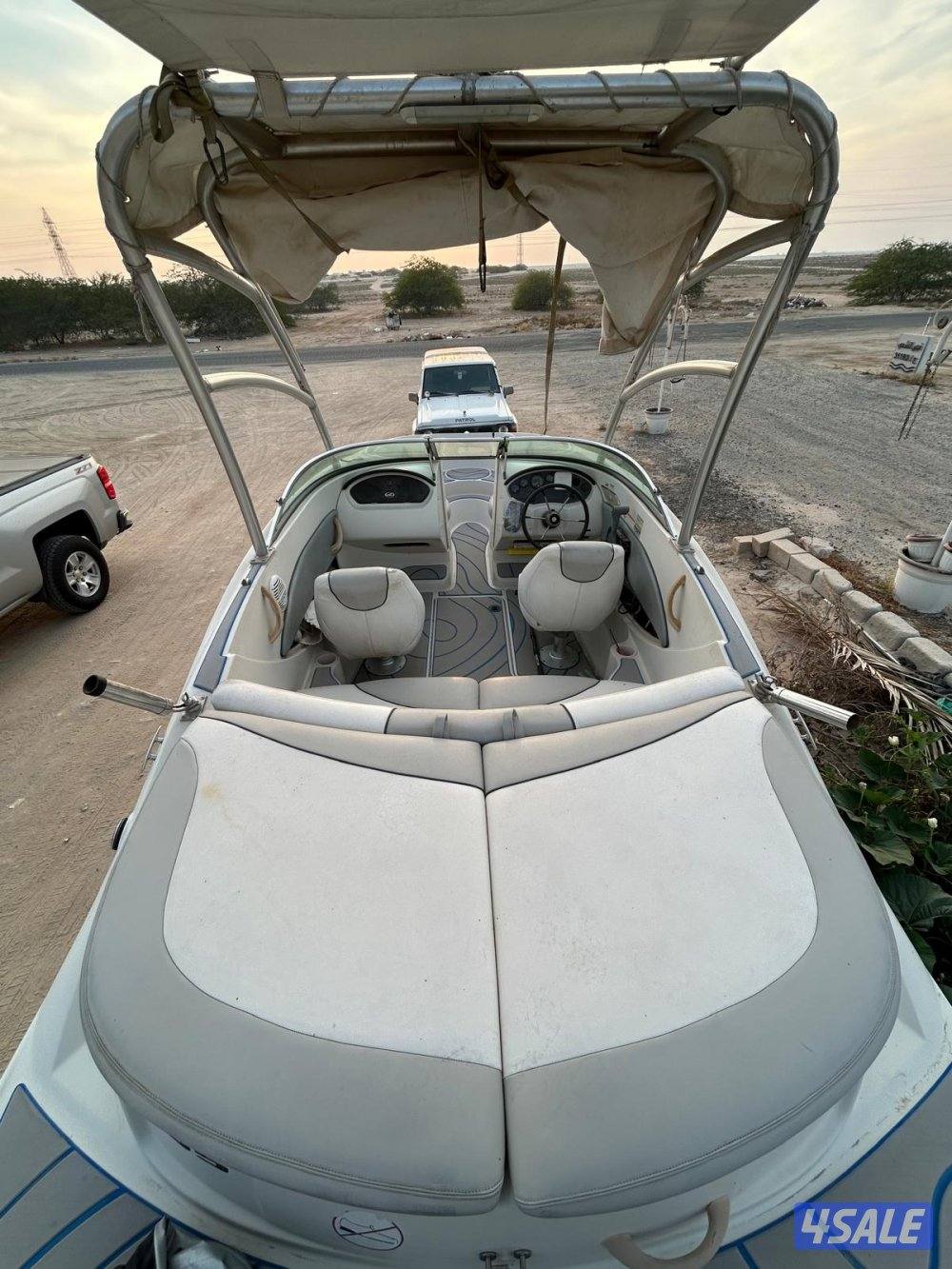 طراد 18.5 قدم سى ري موديل 2008 علية مكينة سوزكي 4ستورك 140 موديل 20213