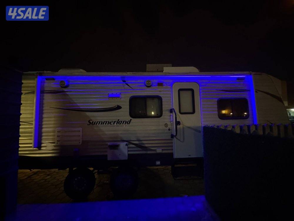 للبيع كرفان سمر لاند ٢٠١٣مجهز بالكامل مايحتاج له ولا شي اضافي عبه ماي2