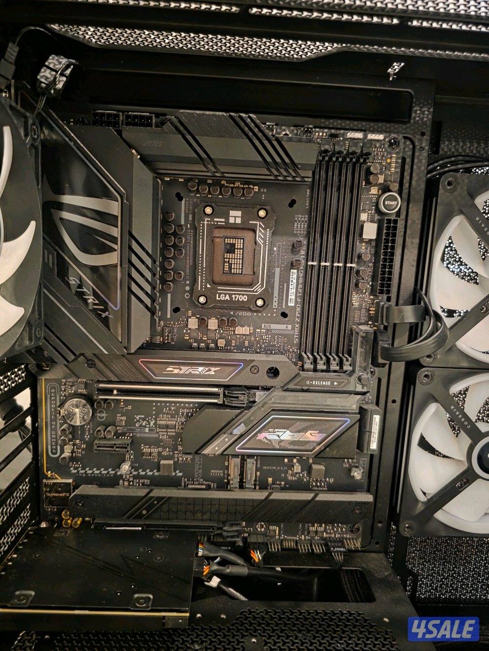 rog Strix Z790-F II Motherboard with Asus thunderboltex 41