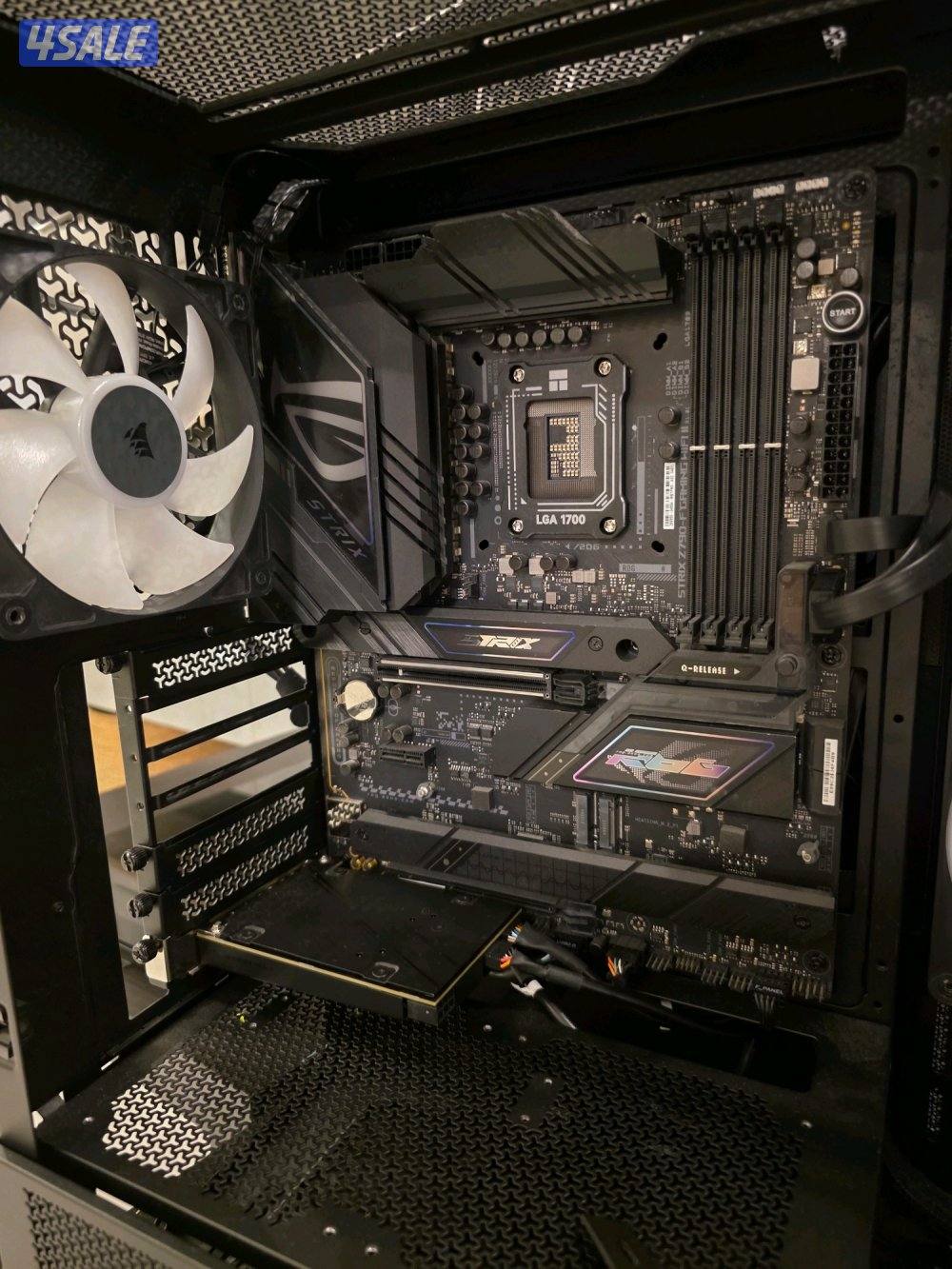 rog Strix Z790-F II Motherboard with Asus thunderboltex 42