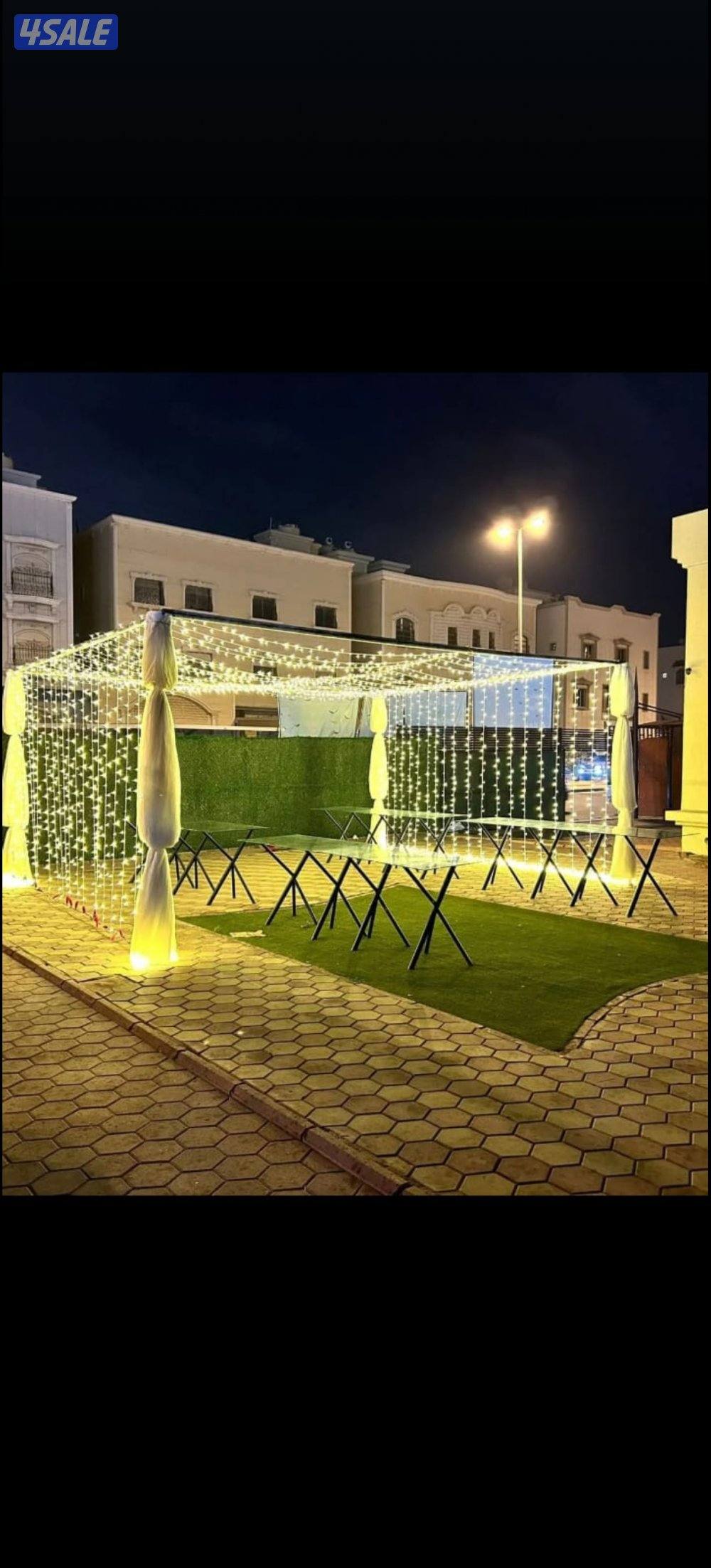 زينه عرس كرسي بأنواعها خيم تكييف تسكير حدائق كل مستلزما3