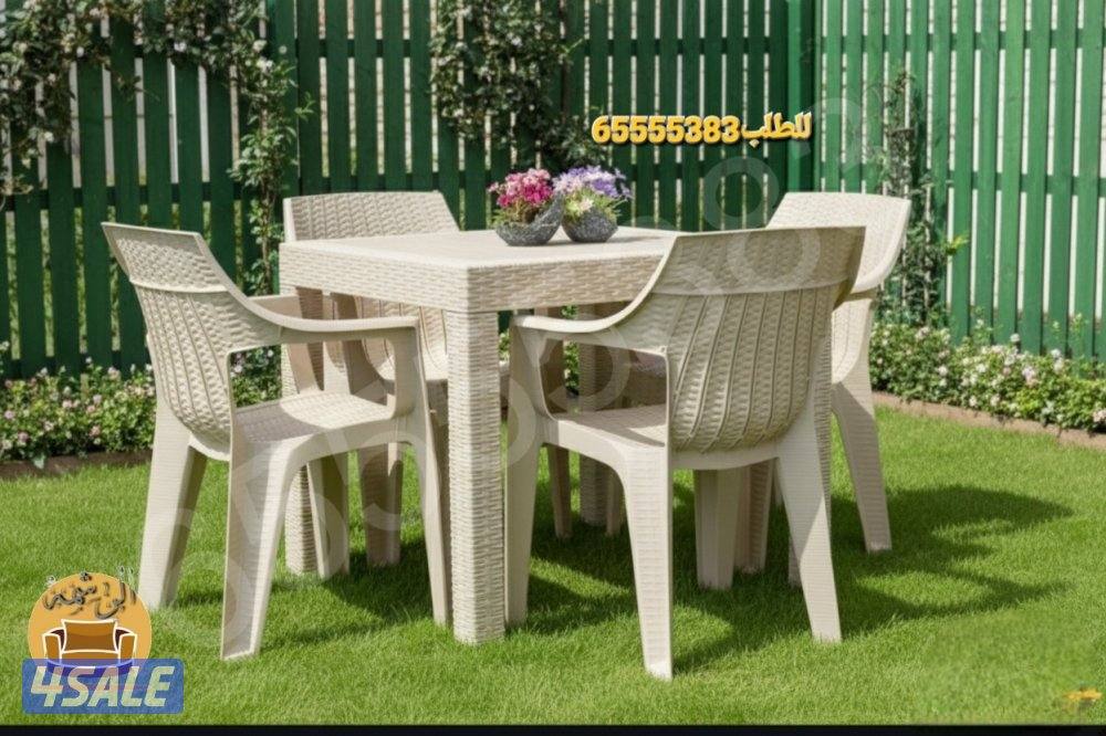 📌طاولات طعام خارجيه وداخليه للحدائق والمطاعم والمقاهي والشاليهات14