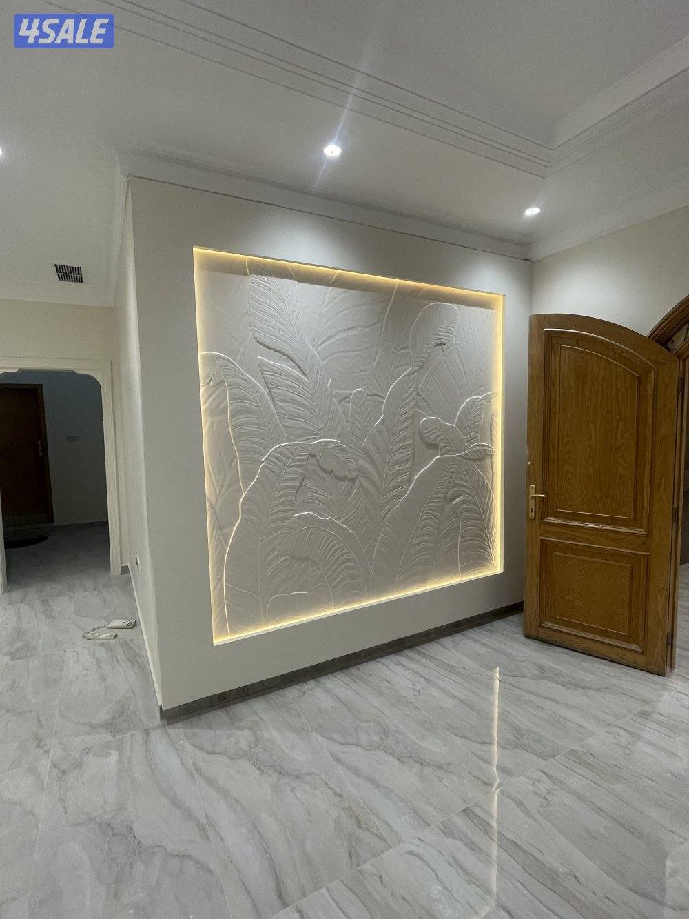 كل ما يخص المنزل من ديكورات💥ورق حائط⚡️باركيه خشب🪵وبلايستك🔥چام☄️ديكورطوفه10