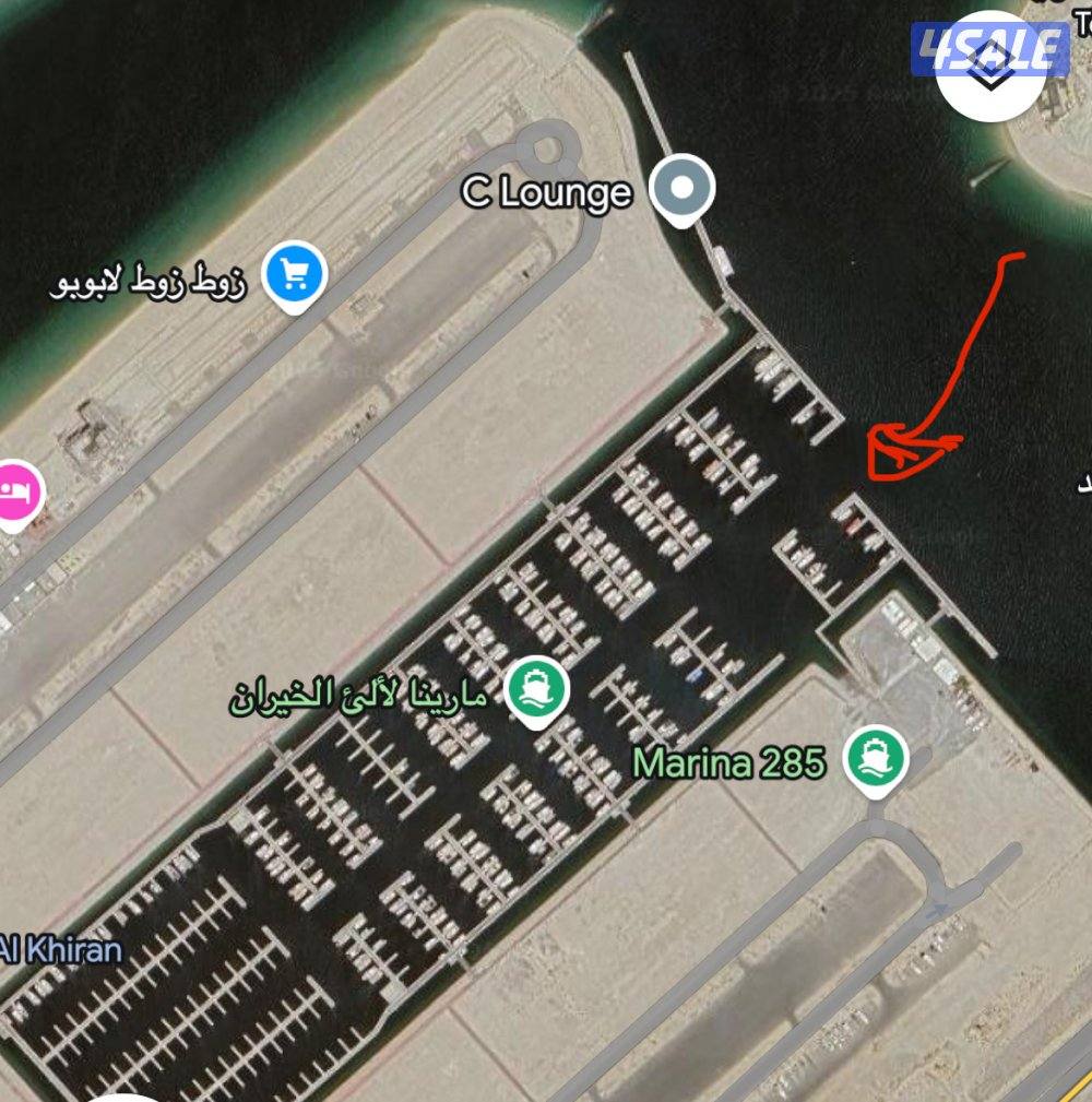 مرسى للايجار 50 قدم بالمرحلة الرابعة طريق 2850