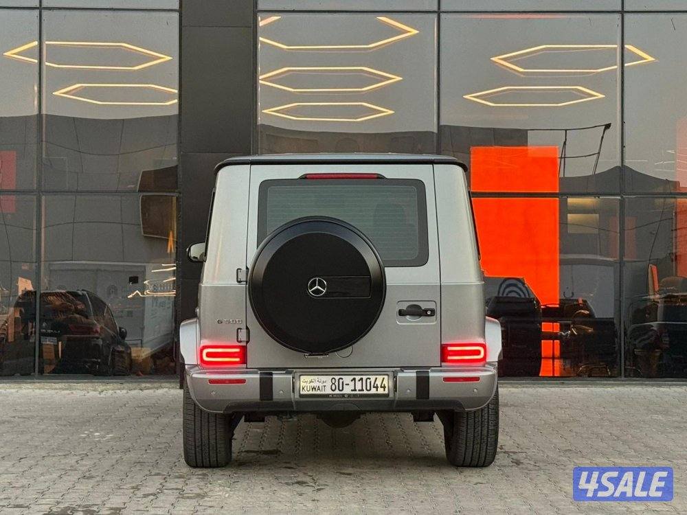 MERCEDES G-CLASS 500 _2024 صبغ الوكالة5