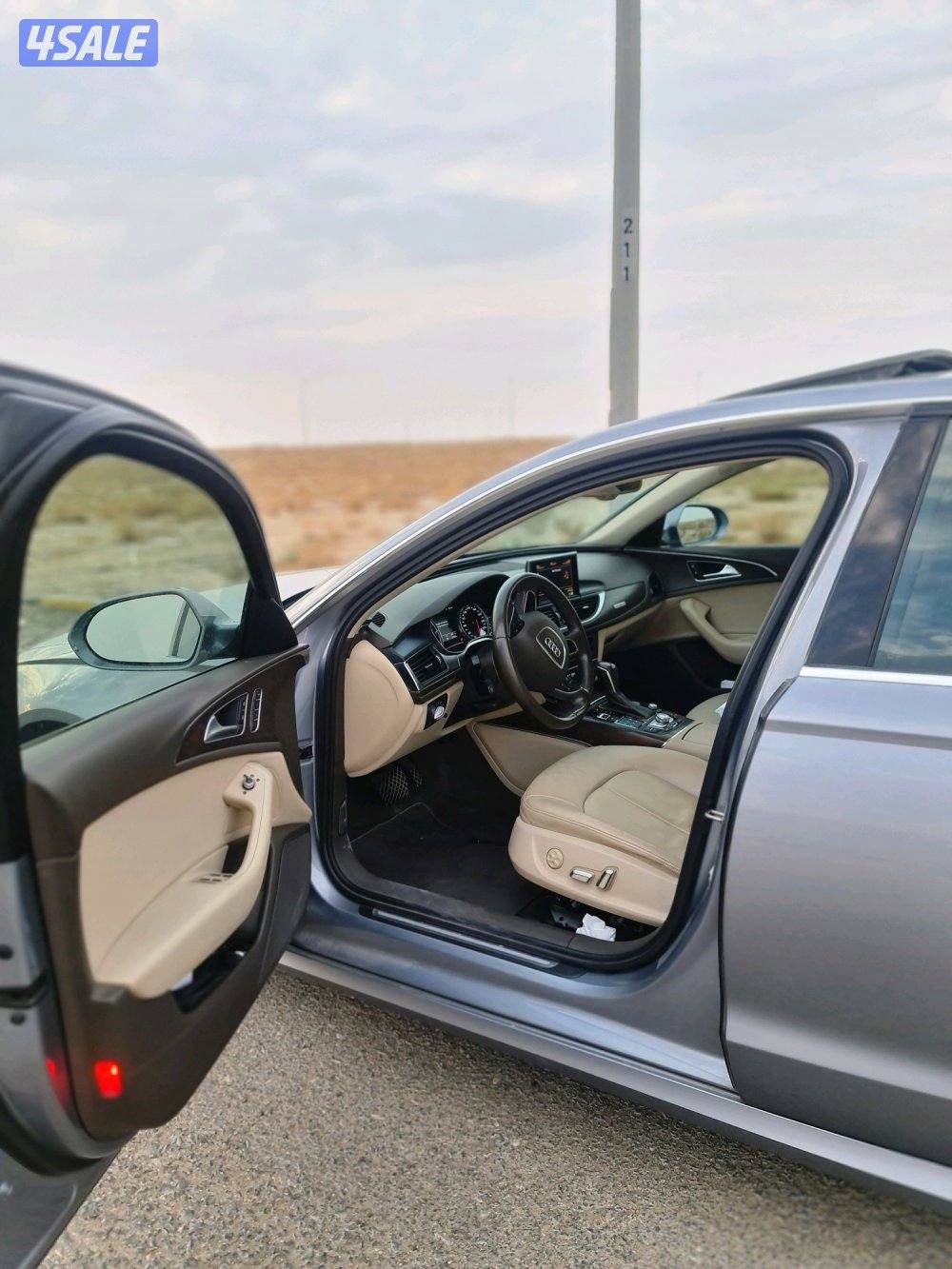 للبيع اودي A6 الغانم7