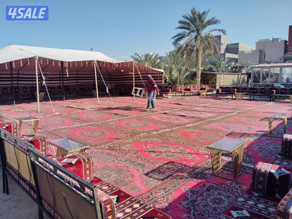 تأجير كراسي وطاولات خيام تسكره زينه دفيات غنفات كراسي عزا خيام15