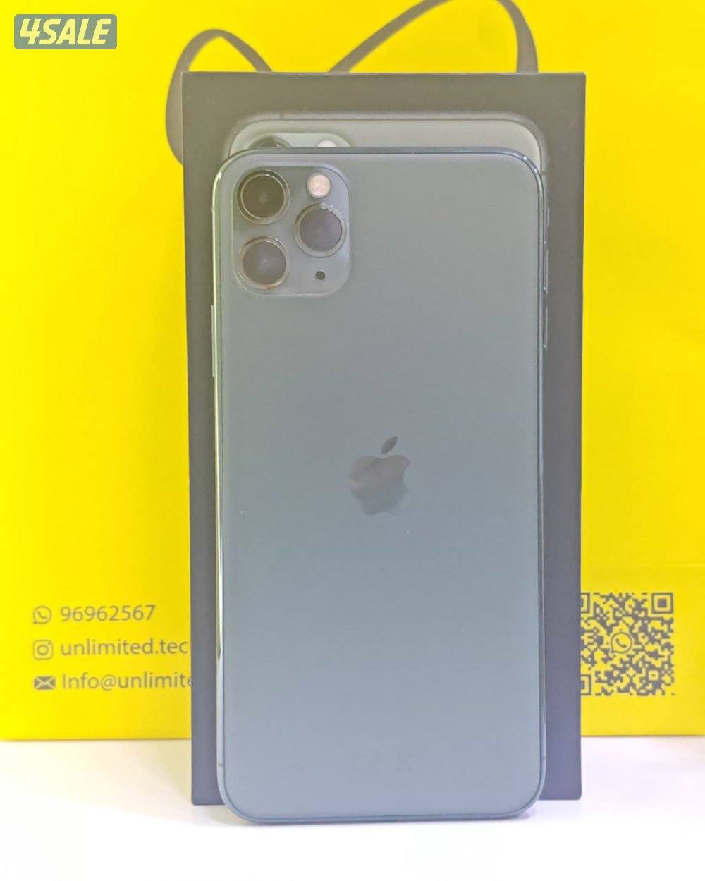 آيفون 11 برو ماكس – 256 جيجابايت – أخضر – iPhone 11 Pro Max 256GB Gree7