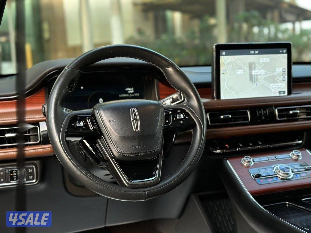 لنكولنAVIATOR موديل2022 عداد51الف وارد الغانم تحت الكفاله+سيرفس منتظم5