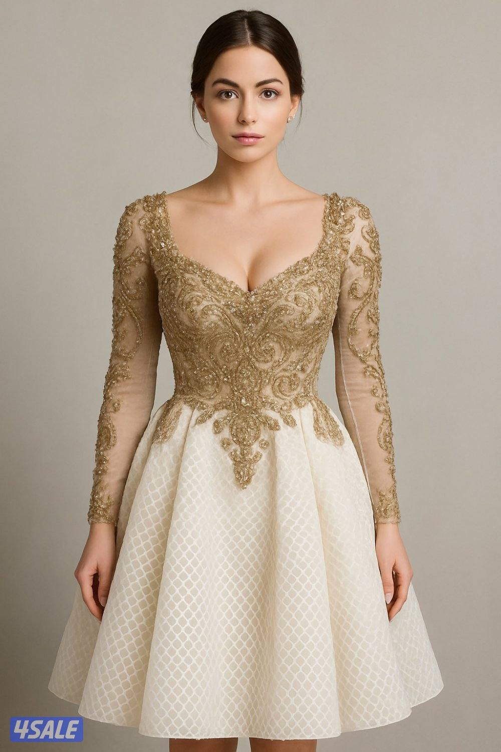 للبيع فستان سهرة فاخر حاله ممتازه جدا9