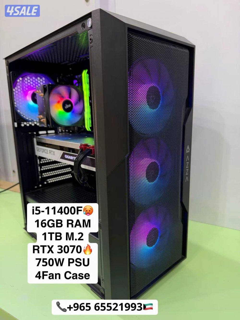 PC Gaming i7-12700K, RTX 30805