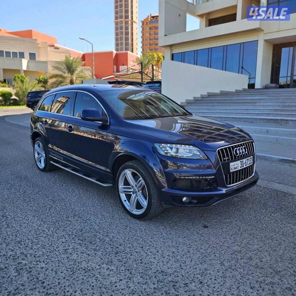 Audi Q7 S-line V6 supercharge 2016 صبغ الوكالة1