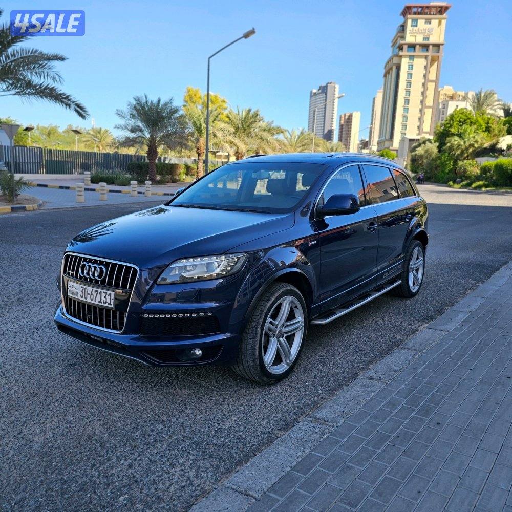 Audi Q7 S-line V6 supercharge 2016 صبغ الوكالة2