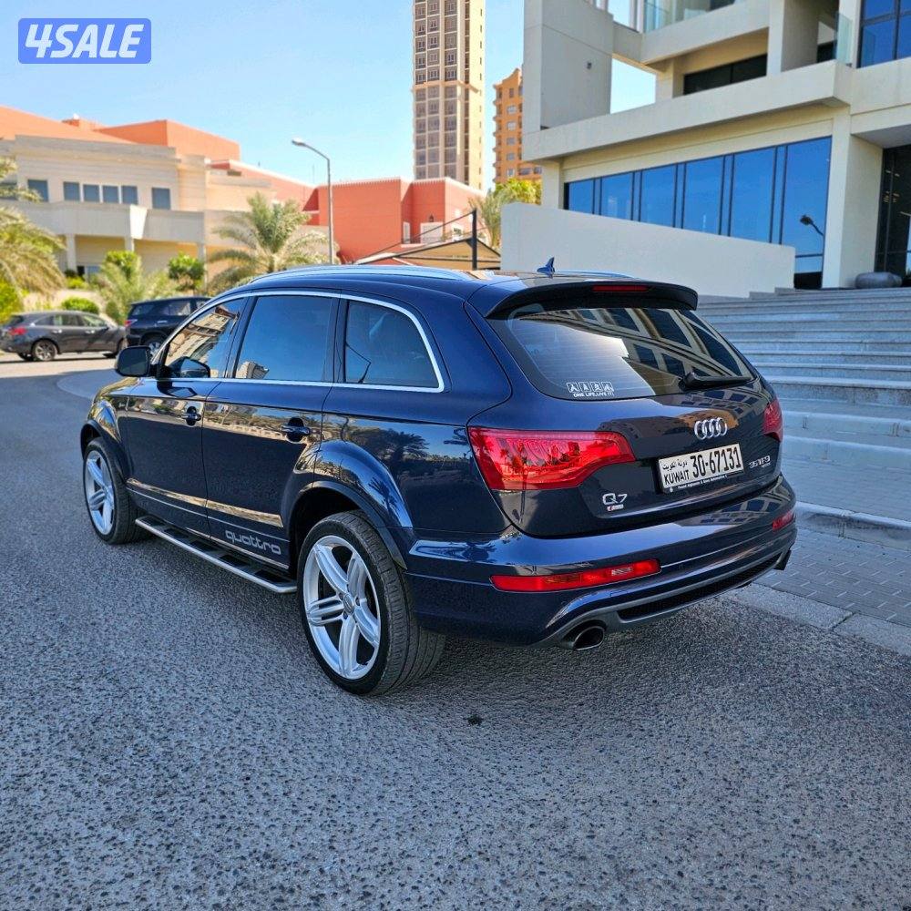 Audi Q7 S-line V6 supercharge 2016 صبغ الوكالة5