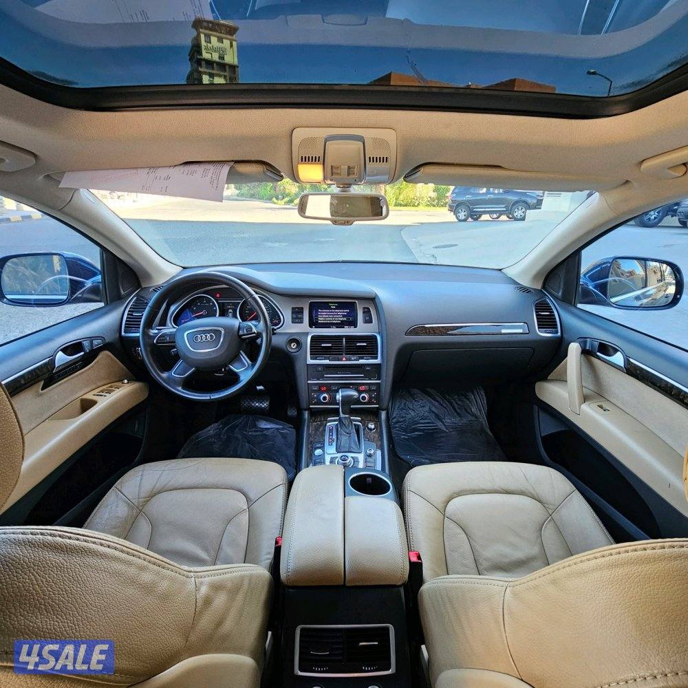 Audi Q7 S-line V6 supercharge 2016 صبغ الوكالة9